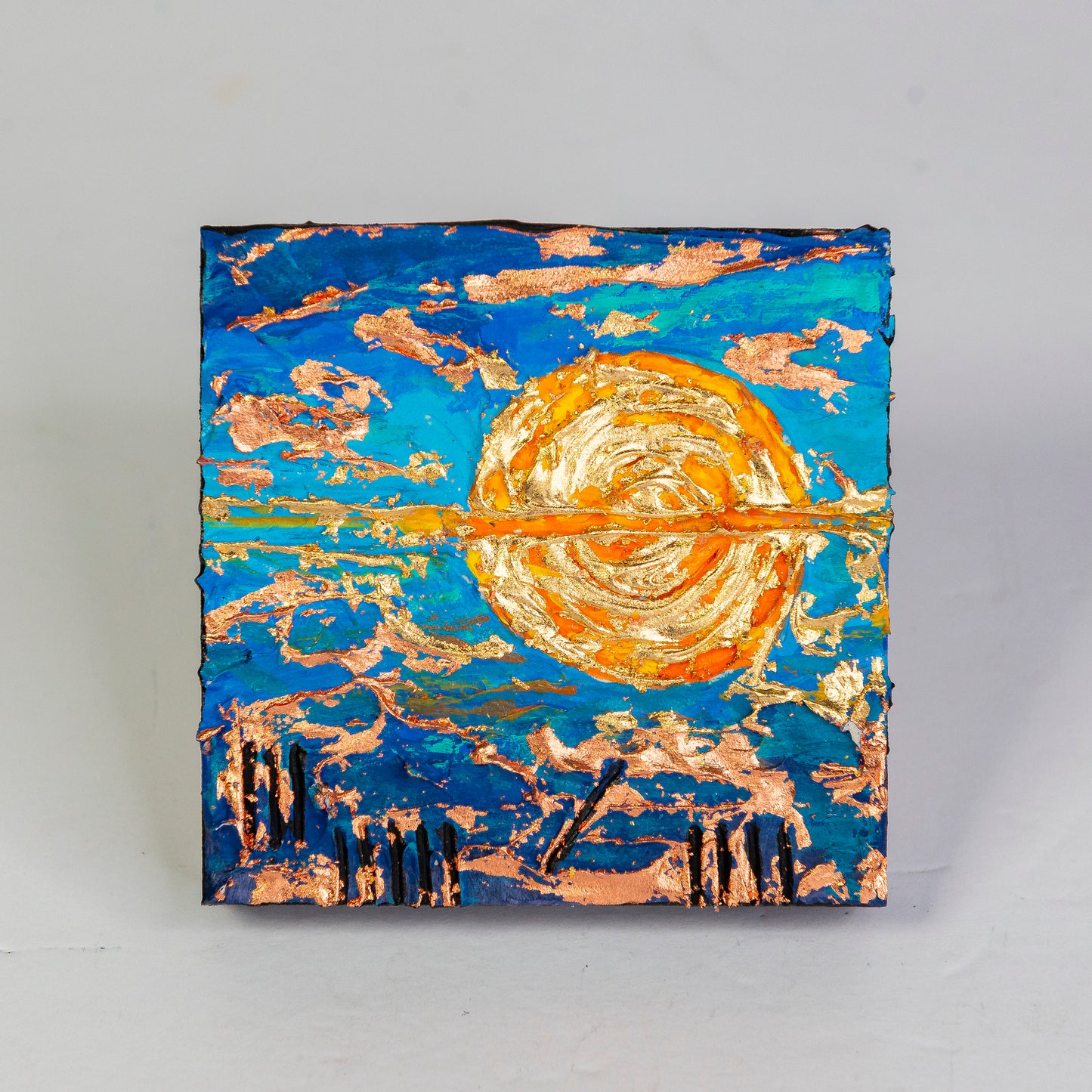 Under the Sun III – Mixed media metal miniature