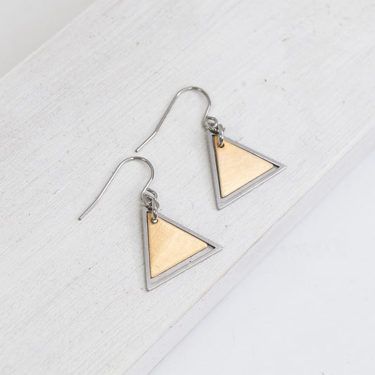 Pyramid Earrings